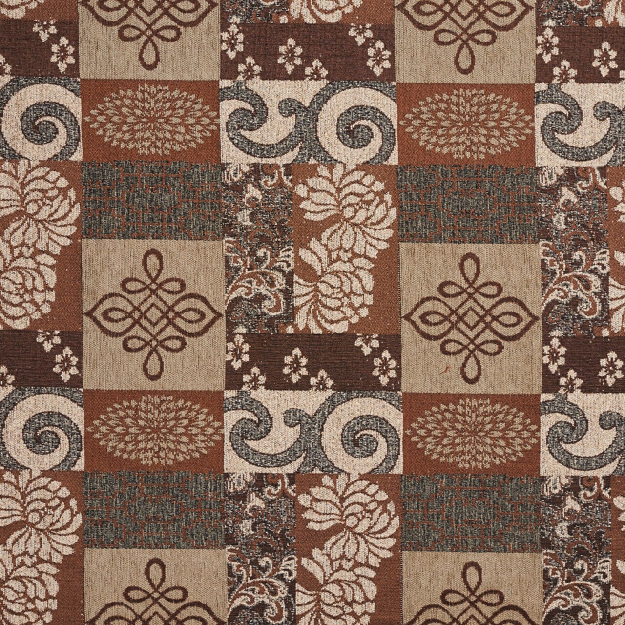 COBBLESTONE - Beige/Tan/Taupe, Brown Country/Lodge/Cabin Upholstery Fabric 54 Inches"
